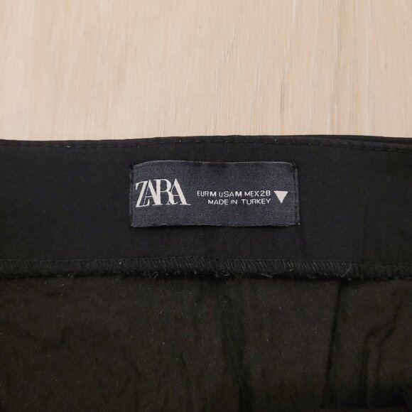 ZARA | Ruched Shell Button Skirt | Sz. M - Picture 6 of 8